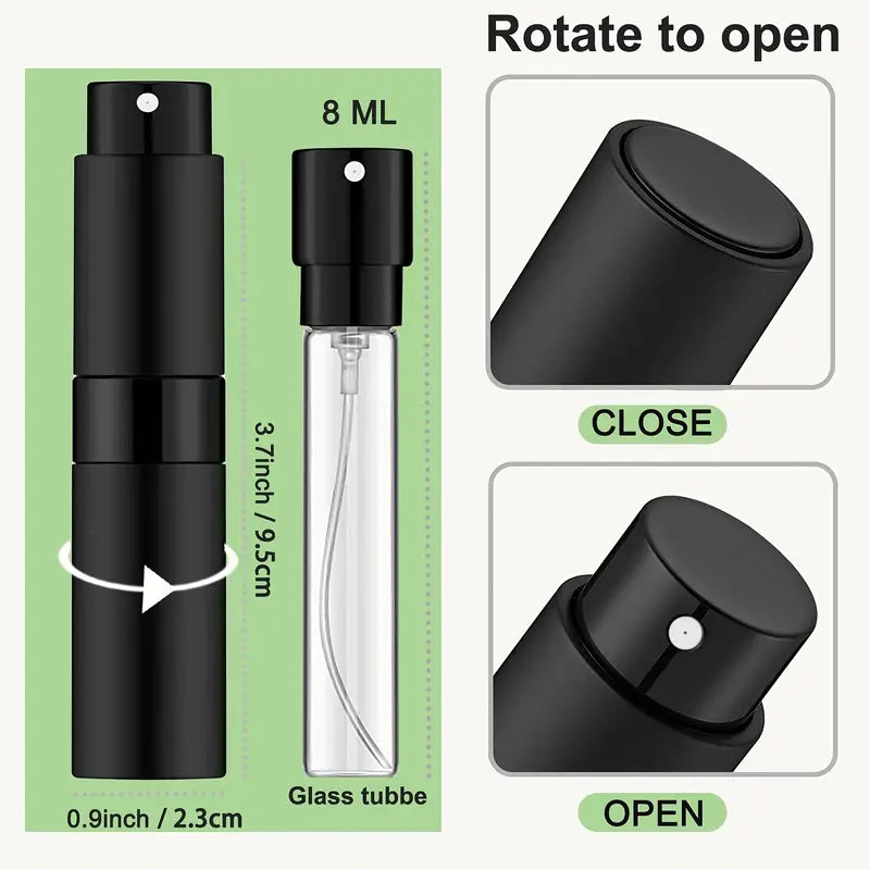 Mini-Reisesprühflaschen 8ml